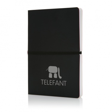 Logotrade promotional giveaways photo of: Deluxe softcover A5 notebook