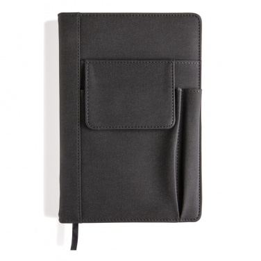 Logotrade promotional products photo of: Notebook with phone pocket