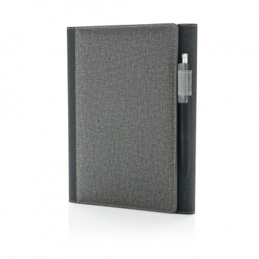 Logo trade advertising products image of: A5 Deluxe design notebook cover