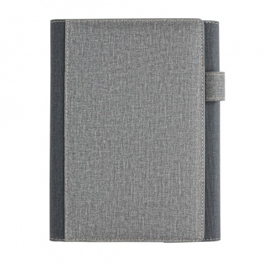 Logo trade promotional products image of: A5 Deluxe design notebook cover