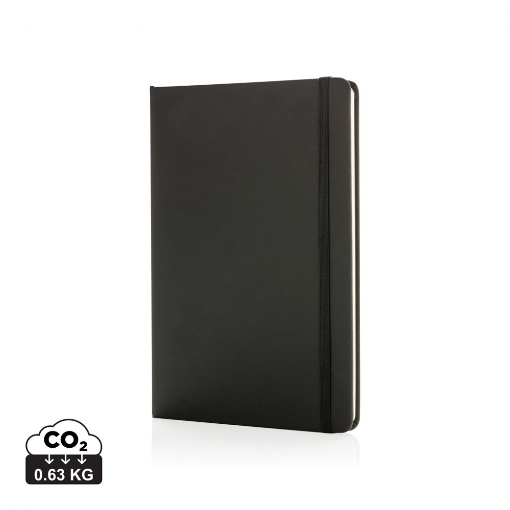 Logo trade business gift photo of: Standard hardcover PU notebook A5