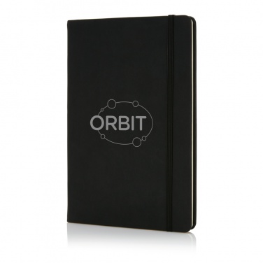 Logotrade promotional product picture of: Deluxe hardcover PU A5 notebook