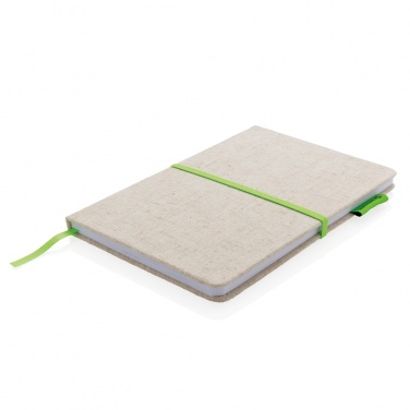 Logotrade promotional merchandise image of: A5 jute notebook