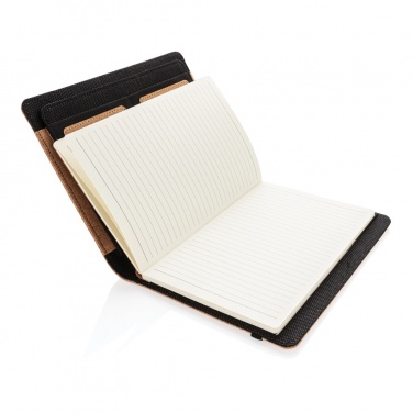 Logotrade promotional merchandise picture of: Deluxe cork portfolio A5 with pen