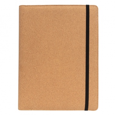 Logotrade promotional product picture of: Deluxe cork portfolio A4 with pen