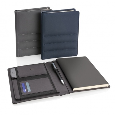 Logo trade corporate gift photo of: Impact AWARE™ RPET A5 notebook