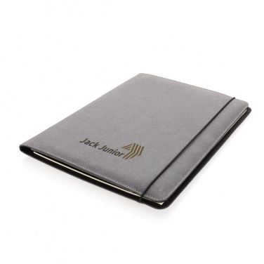 Logo trade promotional item photo of: Recycled leather A4 portfolio