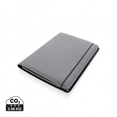 Logo trade promotional item photo of: Recycled leather A4 portfolio