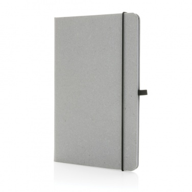 Logotrade corporate gift image of: Recycled leather hardcover notebook A5