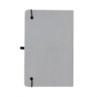 Logo trade advertising products picture of: Recycled leather hardcover notebook A5