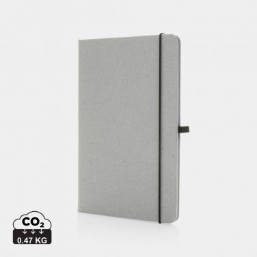 Logotrade promotional products photo of: Recycled leather hardcover notebook A5