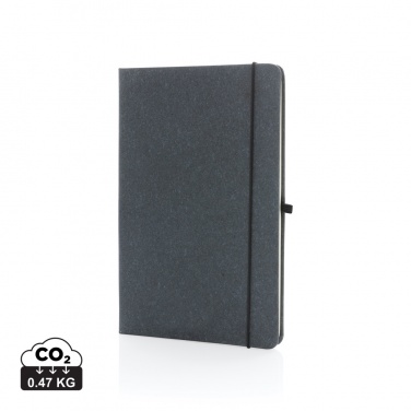 Logotrade corporate gift picture of: Recycled leather hardcover notebook A5