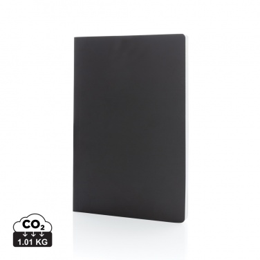 Logo trade corporate gift photo of: Impact softcover stone paper notebook A5