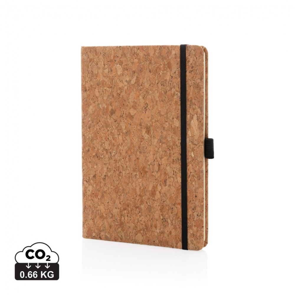 Logotrade corporate gifts photo of: Cork hardcover notebook A5