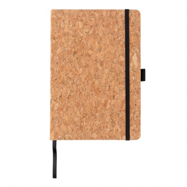 Logotrade promotional giveaway image of: Cork hardcover notebook A5