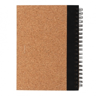 Logotrade corporate gift picture of: Cork spiral notebook with pen