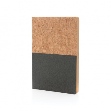 Logo trade promotional products picture of: A5 cork & kraft notebook