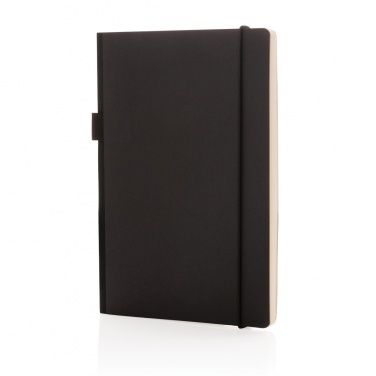 Logo trade promotional items image of: A5 deluxe kraft hardcover notebook