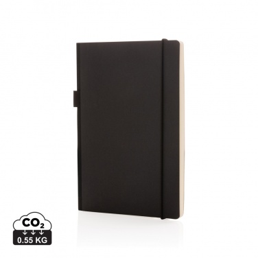 Logotrade corporate gift picture of: A5 deluxe kraft hardcover notebook