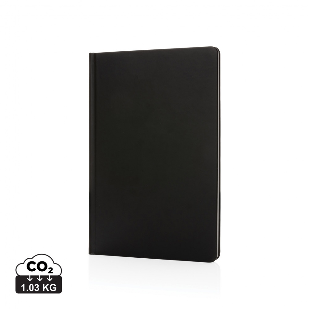 Logo trade promotional giveaway photo of: A5 Impact stone paper hardcover notebook