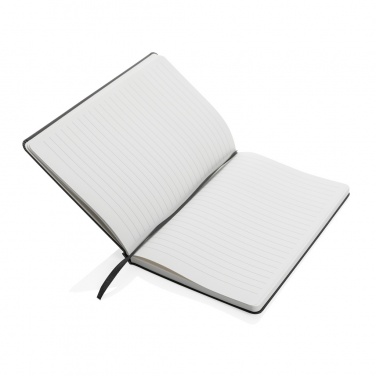 Logo trade promotional products picture of: A5 Impact stone paper hardcover notebook