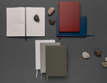 Logo trade promotional products picture of: A5 Impact stone paper hardcover notebook