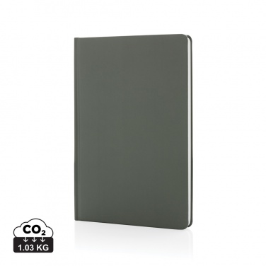 Logo trade promotional gifts picture of: A5 Impact stone paper hardcover notebook