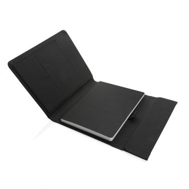 Logo trade promotional merchandise photo of: Impact Aware™ A5 notebook with magnetic closure