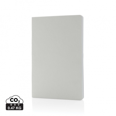 Logotrade promotional gift picture of: Salton A5 GRS certified recycled paper notebook