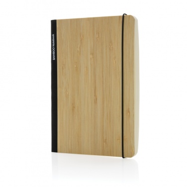 Logo trade promotional items picture of: Scribe bamboo A5 Notebook