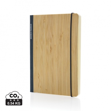 Logotrade promotional gift image of: Scribe bamboo A5 Notebook