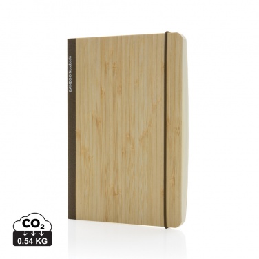 Logotrade promotional merchandise photo of: Scribe bamboo A5 Notebook