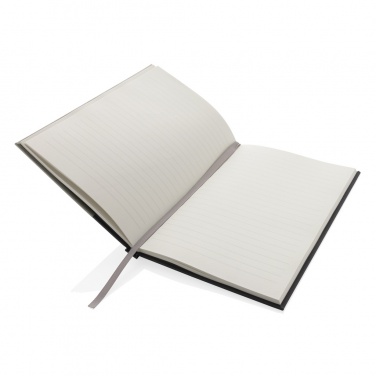 Logotrade corporate gift picture of: Words GRS certified RPET & Kraft A5 notebook