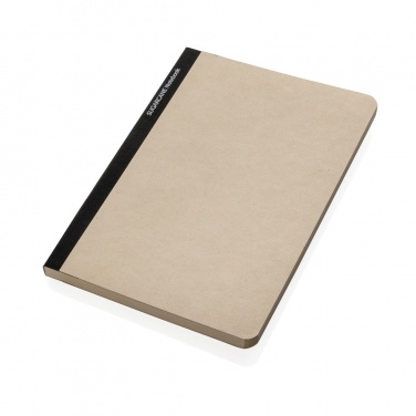 Logo trade promotional giveaways picture of: Stylo Sugarcane paper A5 Notebook