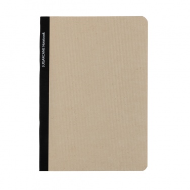 Logo trade corporate gifts picture of: Stylo Sugarcane paper A5 Notebook