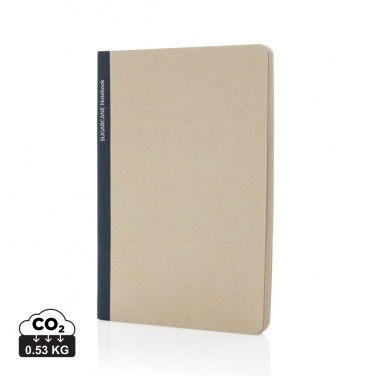 Logo trade promotional merchandise picture of: Stylo Sugarcane paper A5 Notebook