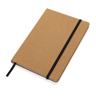 Logotrade advertising products photo of: Stoneleaf A5 cork and stonepaper notebook