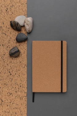 Logotrade advertising products photo of: Stoneleaf A5 cork and stonepaper notebook