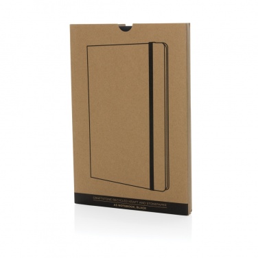 Logotrade promotional items photo of: Craftstone A5 recycled kraft and stonepaper notebook