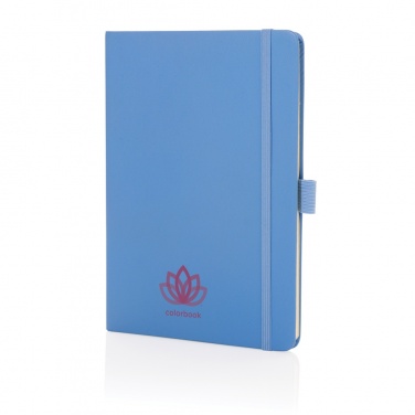 Logo trade promotional products picture of: Sam A5 RCS certified bonded leather classic notebook