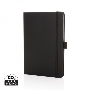 Logo trade promotional products image of: Sam A5 RCS certified bonded leather classic notebook