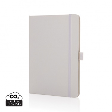 Logotrade advertising product image of: Sam A5 RCS certified bonded leather classic notebook