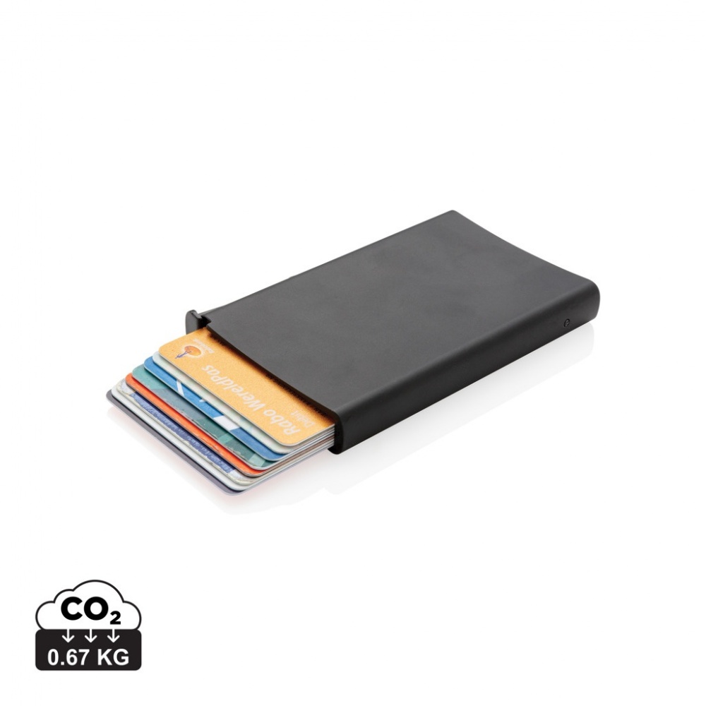 Logotrade promotional item image of: Standard aluminium RFID cardholder