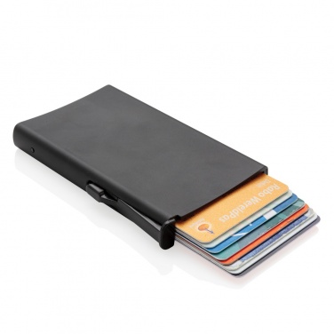 Logo trade corporate gifts picture of: Standard aluminium RFID cardholder