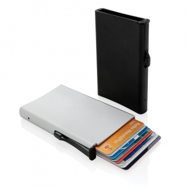 Logo trade corporate gift photo of: Standard aluminium RFID cardholder