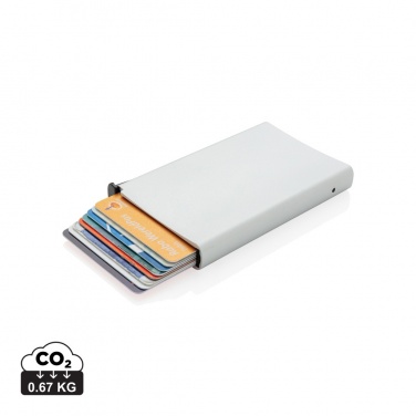 Logotrade promotional giveaway image of: Standard aluminium RFID cardholder