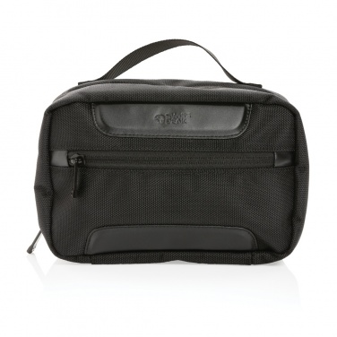 Logotrade business gift image of: Swiss Peak AWARE™ RPET Voyager toiletry bag