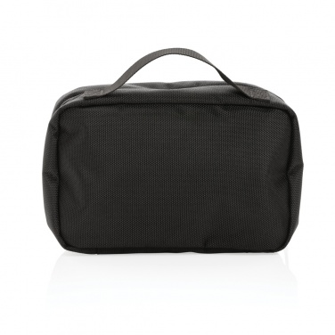 Logo trade promotional merchandise picture of: Swiss Peak AWARE™ RPET Voyager toiletry bag