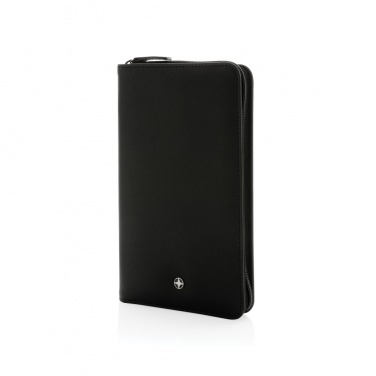 Logo trade promotional item photo of: Swiss Peak Heritage RCS rPU RFID travel wallet