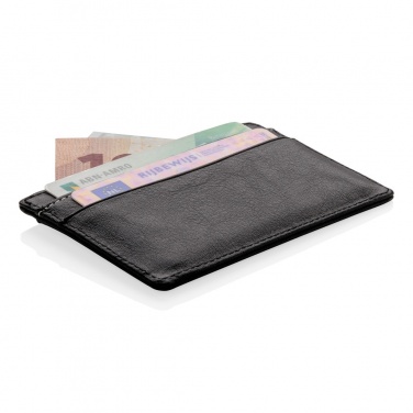 Logo trade business gifts image of: RFID anti-skimming card holder